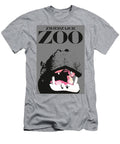 1967 Poland Zoo Hippopotamus Poster Retro Graphics T-Shirt