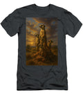 2 Meerkats At Sunset James Spears T-Shirt