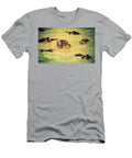 A Group of Hippos in a River Tanzania Michal Bednarek T-Shirt