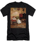 A Quiet Read in a Chinoiserie Interior Georges Croegaert T-Shirt