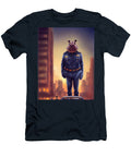 Anthropomorphic Hippopotamus Wearing a Police Uniform By Asar Studios Celestial Images T-Shirt