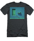 Floating Hippo and Green Door Garry Gay T-Shirt