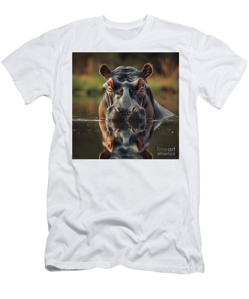 Hippo Reflection Elisabeth Lucas T-Shirt