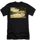 Hippopotamus Pond At the Hawash Circa 1841 2 Watercolor Rupert Kirk T-Shirt
