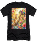 Meerkat and Chameleon in Vibrant Desert Ego Crash T-Shirt