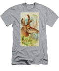 Pronghorn Antelope Vintage Animal Illustration Vintage Animal Illustrations T-Shirt