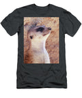 The Savanna Philosopher Humorous Meerkat Profile Study Dusica Paripovic T-Shirt